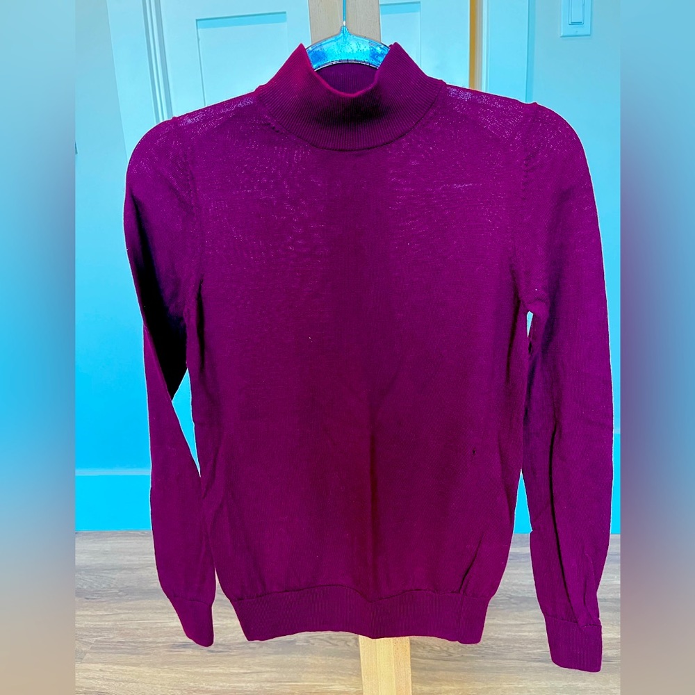 Muji Mock Turtleneck Sweater
